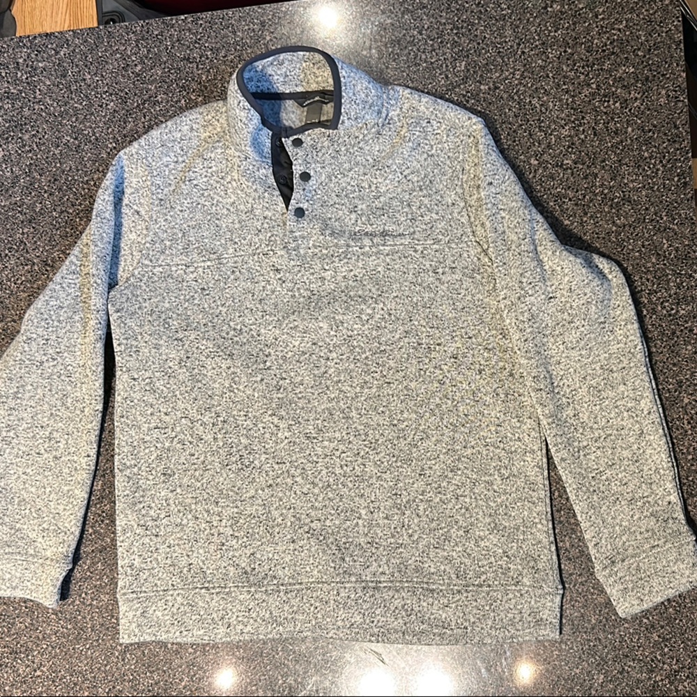 Eddie Bauer Men's Radiator Fleece Snap-Front Pullover